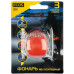 Фонарь велосипедный ECOS VEL-04 красный 3/20