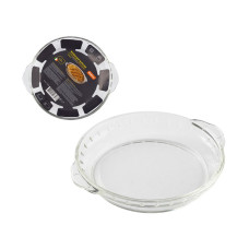 Форма для выпечки CAMILLA 1 л, круглая, с ручками, из боросиликатного стекла Mallony 1/10