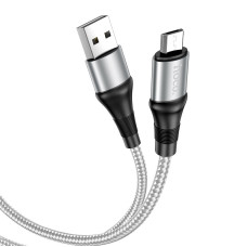 Кабель X50 MicroUSB - USB серый, 1 метр hoco 2/31/310 Кабель X50 MicroUSB - USB серый, 1 метр hoco 2/31/310