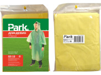 Дождевик-пончо RP-18, размер L (120x130 cm), желтый,  материал: ПЕВА