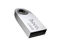 Hoco USB 2.0 флеш-диск 128GB UD9 mini, Silver/Cеребро