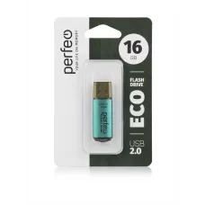 Perfeo USB флэш-диск 16GB E04 Green economy series Perfeo USB флэш-диск 16GB E04 Green economy series