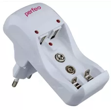 Perfeo зарядное устройство PF-VN-210 Ni-MH/CD, 220V, 2 слота, AA/AAA/9V, таймер
