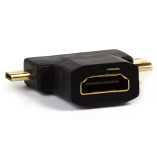 Адаптер SmartBuy HDMI F-miniHDMI M-microHDMI M (A119)/1000