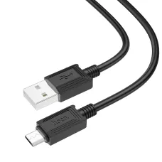 Кабель X73 MicroUSB - USB черный, 1 метр hoco 3/31/310 Кабель X73 MicroUSB - USB черный, 1 метр hoco 3/31/310
