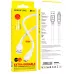 Кабель BX81 MicroUSB - USB белый, 1 метр BOROFONE 3/360