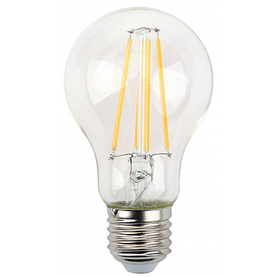 ЭРА Лампа светодиодная F-LED15Вт-А60-4000К-Е27 (F-LED A60-15W-840-E27) филамент 10/100