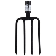 Вилы Park 01 копальные, 4-х зубые, сталь, вес 0,8 кг, 33.5*17,5*0,5 см