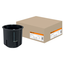 Установочная коробка СП D73х73мм, углубленная, саморезы, метал. лапки, IP20, TDM /мин.пар.5шт Установочная коробка СП D73х73мм, углубленная, саморезы, метал. лапки, IP20, TDM /мин.пар.5шт