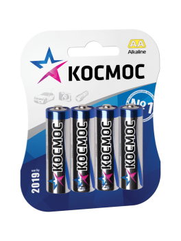 Батарейка Космос LR6 4B  48/576