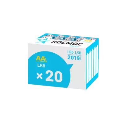 Батарейка Космос LR6 20BOX /640