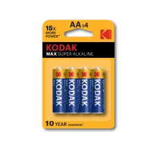 Батарейка Kodak max KAA-4 LR6 BL-4   80/400/26000  (30952867)
