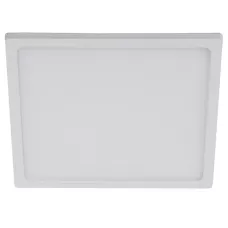 Встраиваемый светильник светодиодный ЭРА  LED 6-20-4K/1 квадратный регулируемый LED 20W 220V 4000K