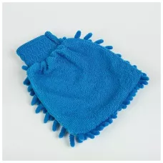 Варежка для уборки авто TORSO, односторонняя, 17×13.5 см, МИКС /2