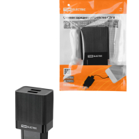 Сетевое зарядное устройство, СЗУ 8, Quick Charge 3.0, 3 А, 2 USB, черный, TDM Сетевое зарядное устройство, СЗУ 8, Quick Charge 3.0, 3 А, 2 USB, черный, TDM