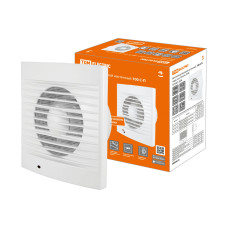 Вентилятор бытовой настенный TDM 100 С-П, подш. кач, белый 1/10