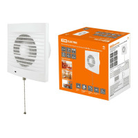 Вентилятор бытовой настенный TDM 120 СВ, с выключателем 1/10