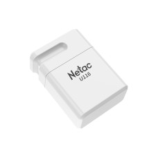 Netac USB 2.0 флеш-диск 32GB U116 mini White/Белый
