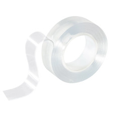 Нано-скотч двусторонний клейкий многоразовый, прозрачный Park 2 м /3