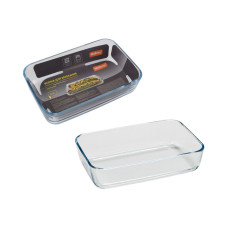 Форма для запекания CRISTALLINO, объем 0,9 л, из боросиликатн стекла,прямоугол формы, без ручек 1/24