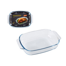 Форма для запекания IDEALE, 2 л, с ручками, из боросиликатного стекла Mallony 1/12