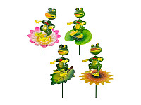 Штекер садовый "Лягушка на цветке" GS-AR3057-5 Park