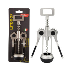 Штопор ELETTO, сплав цинка никелированный Mallony 1/12 Штопор ELETTO, сплав цинка никелированный Mallony 1/12