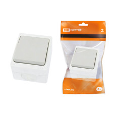 Выключатель TDM открытой установки, 1-кл. IP54 10А "Вуокса" 10/100