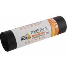 Пакеты универсальные 160*10шт (25мкм) особо прочные Рыжий кот 1/15 Пакеты универсальные 160*10шт (25мкм) особо прочные Рыжий кот 1/15