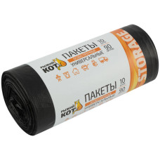 Пакеты универсальные 90*10шт (40мкм) особо прочные Рыжий кот 1/20 Пакеты универсальные 90*10шт (40мкм) особо прочные Рыжий кот 1/20