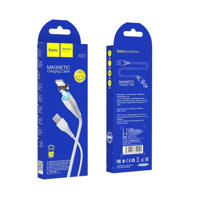 Кабель X63 Lightning-USB белый, 1 метр hoco 2/31/310