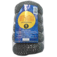 Мочалка для посуды в сетке 5шт. по 30гр АкваМаг