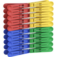 Прищепка пластиковая "Лапочка" (20шт.) 3/30 АкваМаг б/м