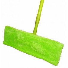 Швабра с насадкой из микрофибры зеленая АкваМаг 1/24 Швабра с насадкой из микрофибры зеленая АкваМаг 1/24