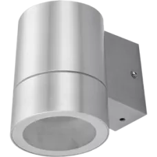 Ecola GX53 LED8003A светильник накладной IP65 прозрачный Цилиндр металл 1*GX53 Cатин-хром 114x140x90