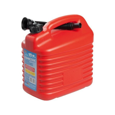 Канистра 10 л. (пластик) с заливным устройством Канистра 10 л. (пластик) с заливным устройством