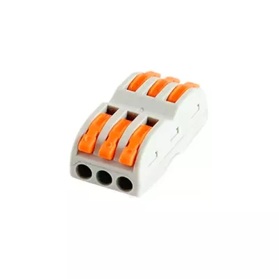 413-2 проходная (2,5мм2), 5/1200 (мин. партия 5 шт) Соединительная клемма TDM /мин.пар.5шт 413-2 проходная (2,5мм2), 5/1200 (мин. партия 5 шт) Соединительная клемма TDM /мин.пар.5шт