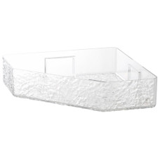 Полка подвесная угловая ICE, 23*23*5,2 см