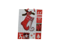 Подарочный пакет "Радость" размер S, мат: бумага, хлопок 12/480