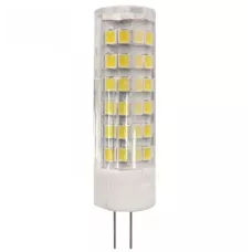 ЭРА Лампа светодиодная STD LED JC-7W-220V-CER-827-G4 G4 7Вт керамика капсула теплый белый свет ЭРА Лампа светодиодная STD LED JC-7W-220V-CER-827-G4 G4 7Вт керамика капсула теплый белый свет