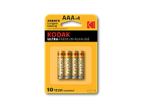Батарейка Kodak LR03-4BL ULTRA PREMIUM  [ K3A-4 U] 4/200  (30959521)
