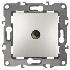 Розетка TV одиночная, IP20, Эра12, 12-3101-15 ЭРА перламутр 10/100 ЦЕНА▼