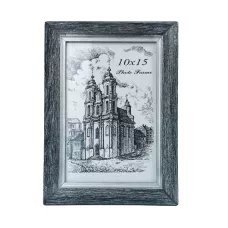 Рамка багетная 01 10х15 03 карцовка 27 Черное дерево с серебряной патиной б/м Рамка багетная 01 10х15 03 карцовка 27 Черное дерево с серебряной патиной б/м