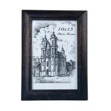 Рамка багетная    01    10х15    02 эффект 40 Венге б/м