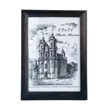 Рамка багетная 01 15х21 02 эффект 40 Венге б/м Рамка багетная 01 15х21 02 эффект 40 Венге б/м