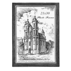 Рамка багетная 01 21х30 03 карцовка 27 Черное дерево с серебряной патиной б/м Рамка багетная 01 21х30 03 карцовка 27 Черное дерево с серебряной патиной б/м