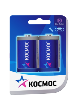 Батарейка Космос R20 BL-2 24/192