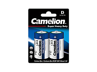 Батарейка Camelion R20P-ВР2 BLUE 12/144