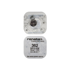Батарейка Renata SR362/SR721SW/AG11 1.55V, 24mAh, 7.9x2.1mm (10/100) Батарейка Renata SR362/SR721SW/AG11 1.55V, 24mAh, 7.9x2.1mm (10/100)
