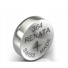 Батарейка Renata  SR364/SR621SW/AG1 BL-1 1.55V, 22mAh, 6.8x2.1mm (10/100)